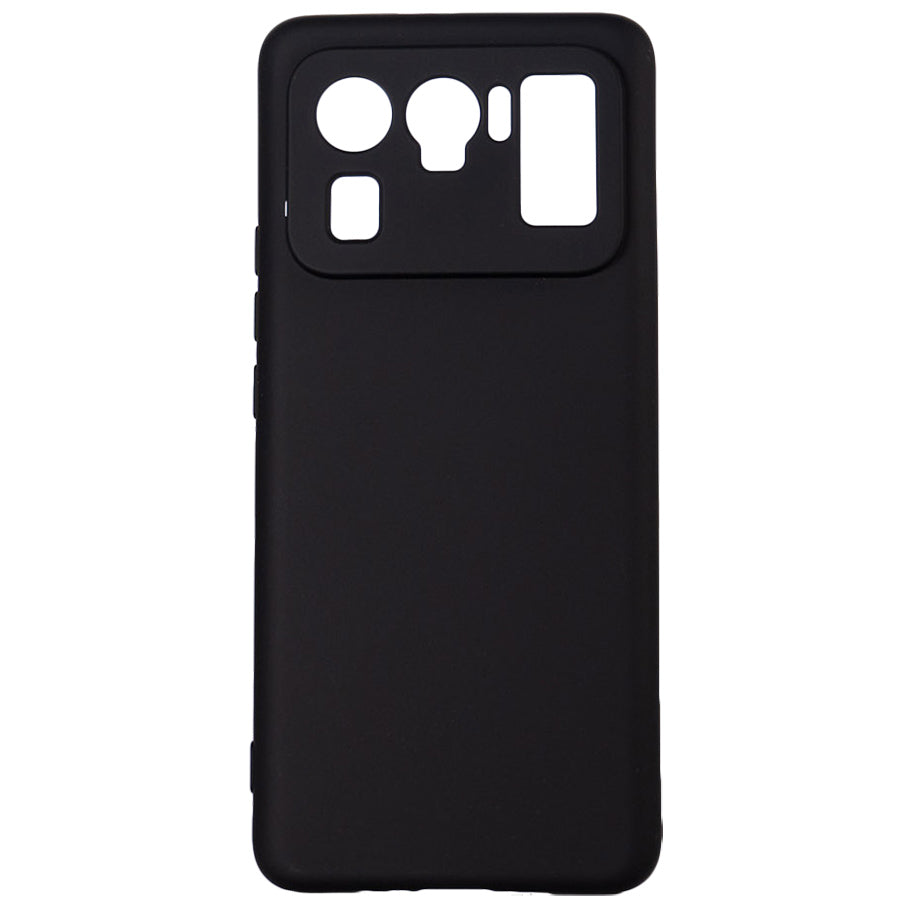 Husa Xiaomi Mi 11 Ultra 5G Spacer, negru, grosime 2mm, material flexibil silicon + interior cu microfibra "SPPC-XI-MI-11U5G-SLK"