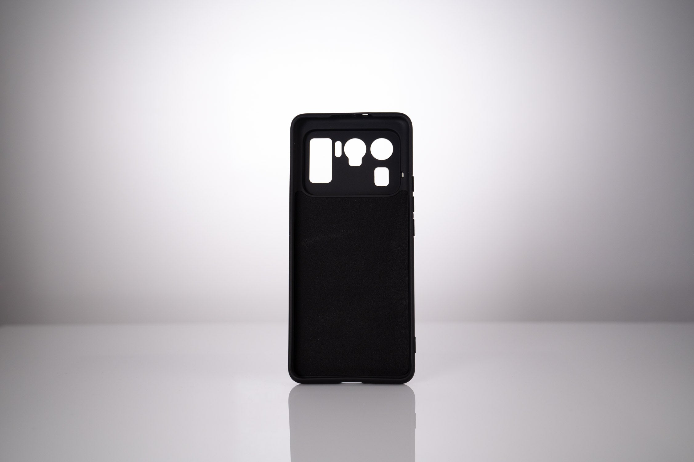 Husa Xiaomi Mi 11 Ultra 5G Spacer, negru, grosime 2mm, material flexibil silicon + interior cu microfibra "SPPC-XI-MI-11U5G-SLK"