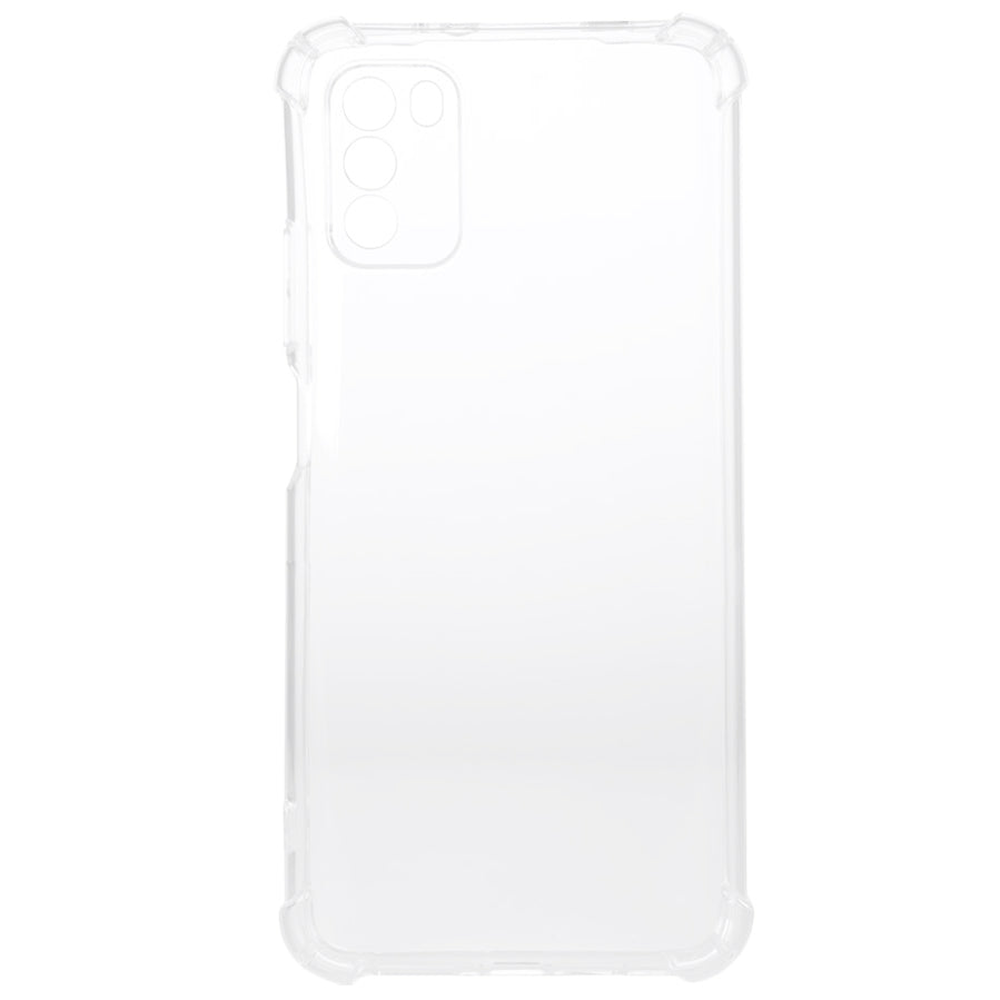 Husa Xiaomi Pocophone M3 Spacer, transparenta, grosime 1.5mm, protectie suplimentara antisoc la colturi, material flexibil TPU "SSPPC-XI-PC-M3-CLR"