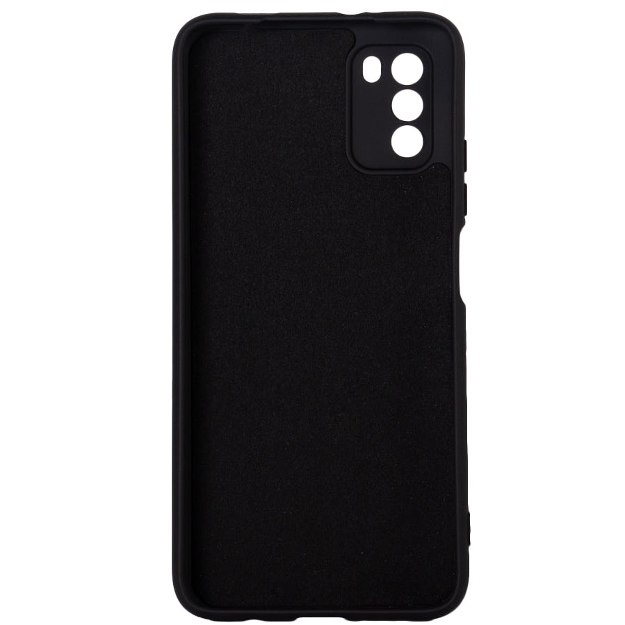 Husa Xiaomi Pocophone M3 Spacer, negru, grosime 2mm, material flexibil silicon + interior cu microfibra "SSPPC-XI-PC-M3-SLK"