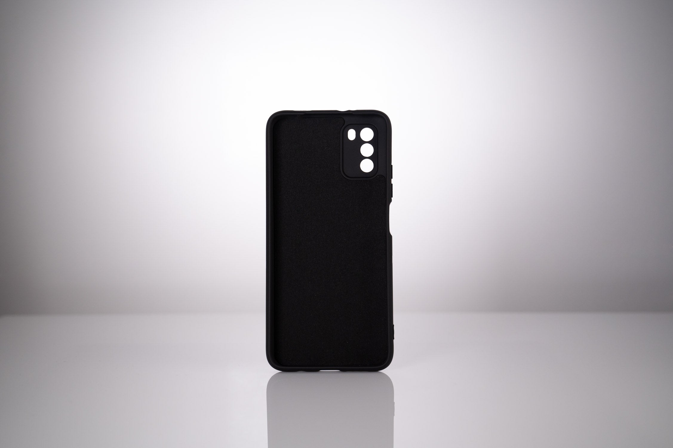 Husa Xiaomi Pocophone M3 Spacer, negru, grosime 2mm, material flexibil silicon + interior cu microfibra "SSPPC-XI-PC-M3-SLK"