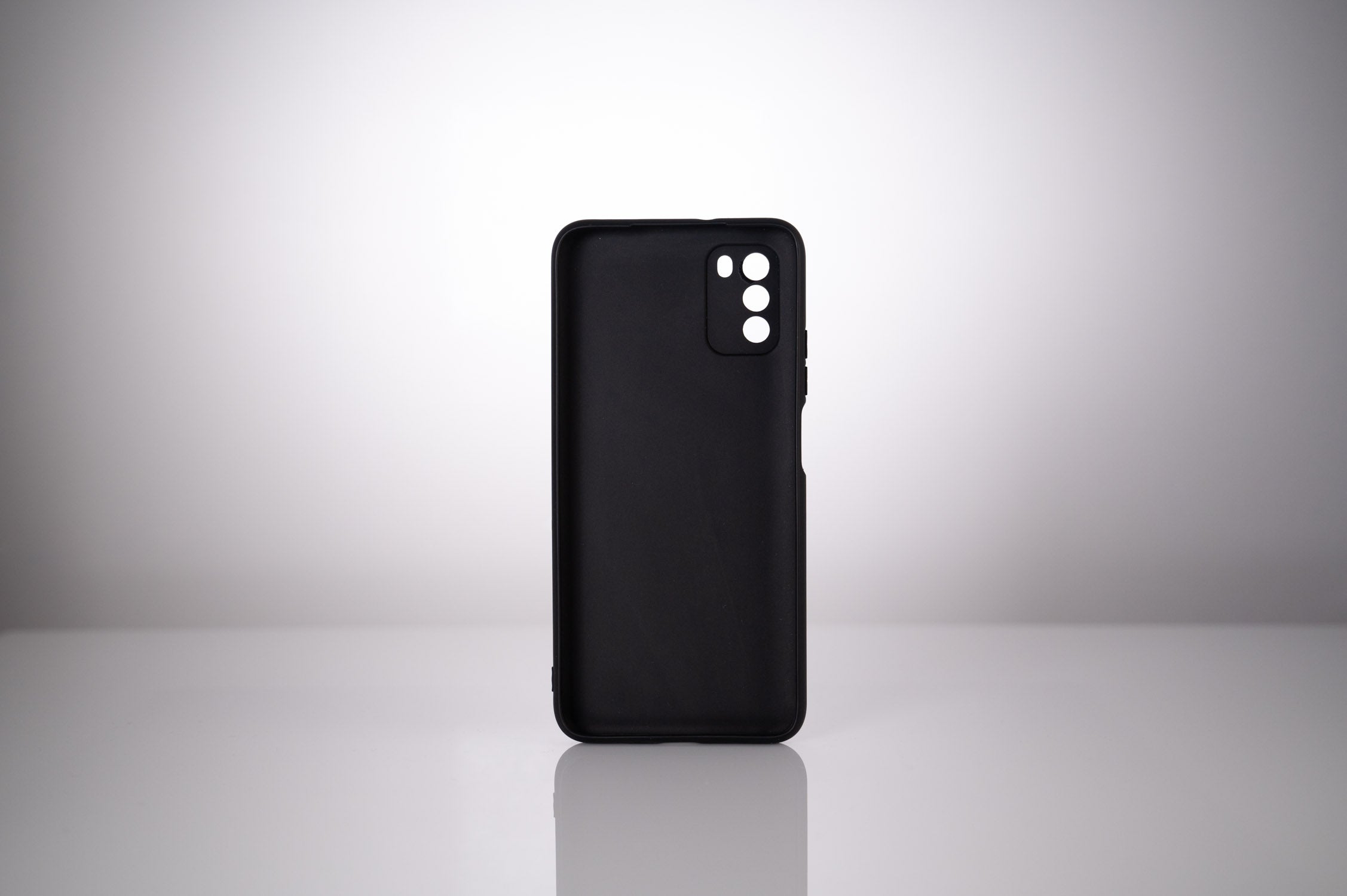 Husa Xiaomi Pocophone M3 Spacer, negru, grosime 1.5mm, material flexibil TPU "SSPPC-XI-PC-M3-TPU"