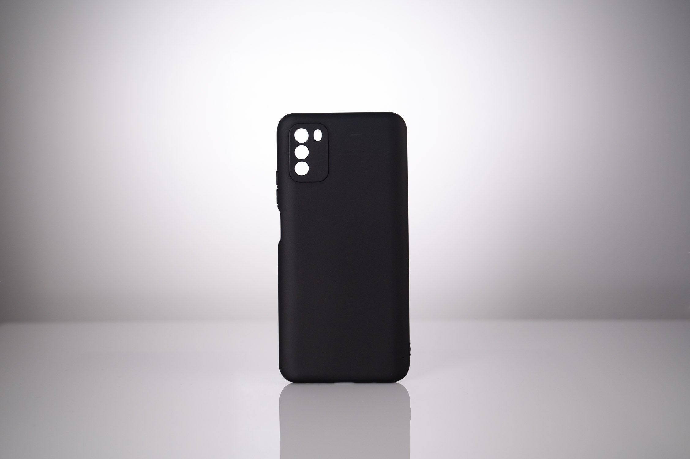 Husa Xiaomi Pocophone M3 Spacer, negru, grosime 1.5mm, material flexibil TPU "SSPPC-XI-PC-M3-TPU"