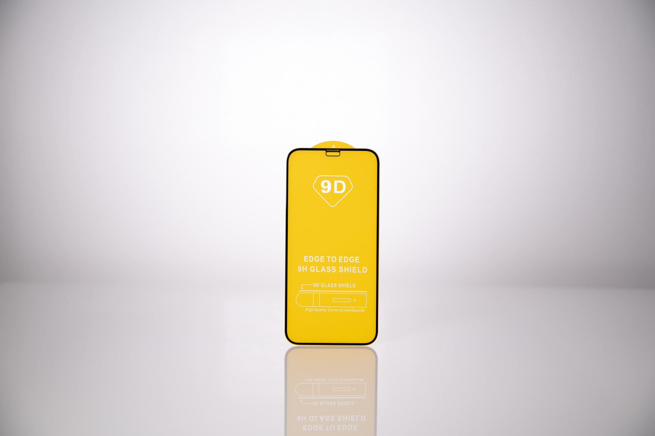 FOLIE STICLA Spacer pentru Iphone 12 Mini, grosime 0.3mm, acoperire totala ecran, strat special anti-ulei si anti-amprenta, Tempered Glass, sticla 9D, duritate 9H "SPPG-AP-IP12M-TG"