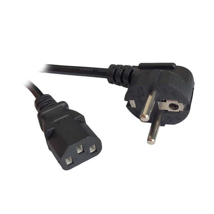 Cablu alimentare SPACER 1.8m, intrare Shucko, iesire C13, 10A, negru, "SPPW-SCHK-C13-10A-1.8" – Cabluri alimentare