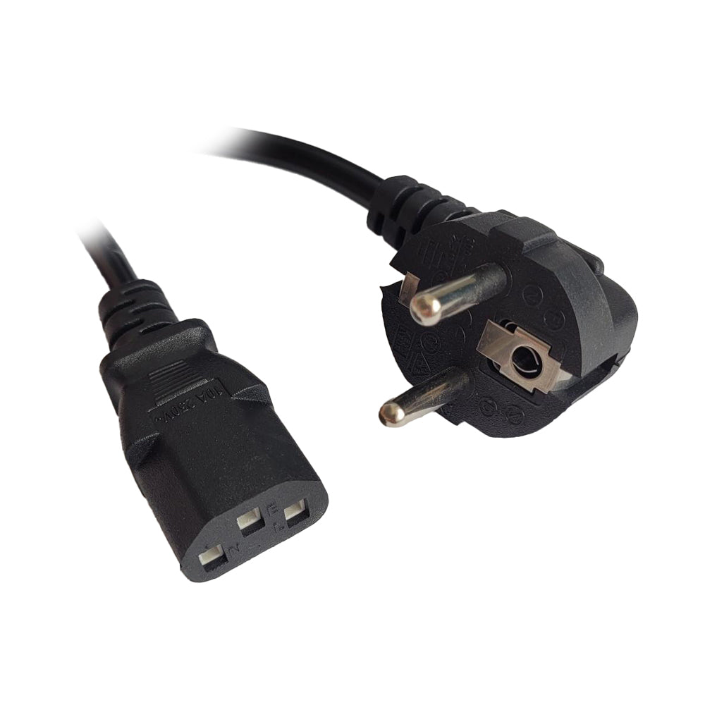 CABLU alimentare Spacer 3m, intrare Shucko, iesire C13, 10A, negru, "SPPW-SCHK-C13-10A-3.0"