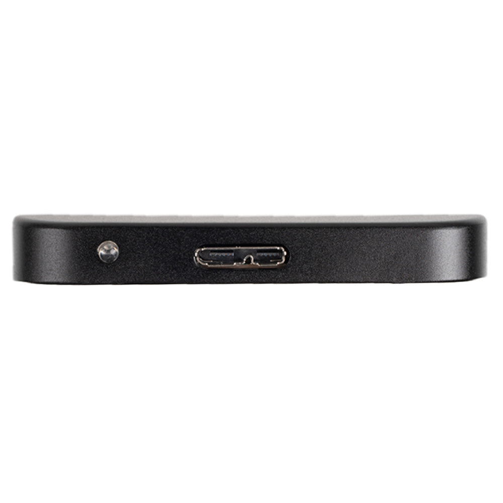 RACK extern SPACER, pt HDD/SSD, 2.5 inch, S-ATA, interfata PC USB 3.0, Husa piele sintetitca, aluminiu, negru, "SPR-25611" 45503295