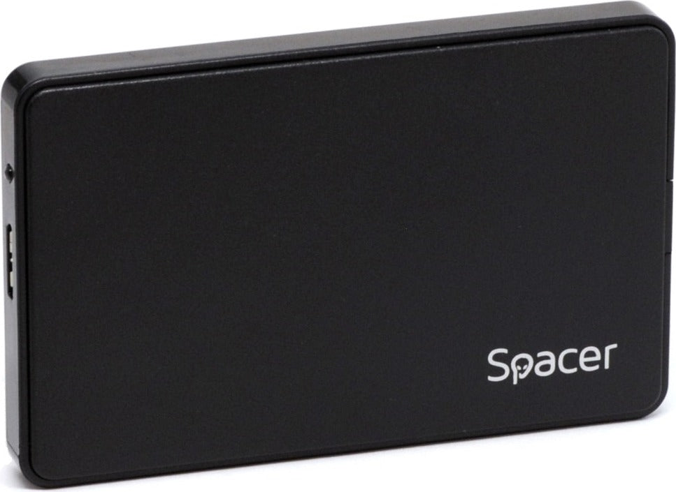 RACK extern SPACER, pt HDD/SSD, 2.5 inch, S-ATA, interfata PC USB 3.0, Husa piele sintetitca, plastic, negru, "SPR-25612" 45506249