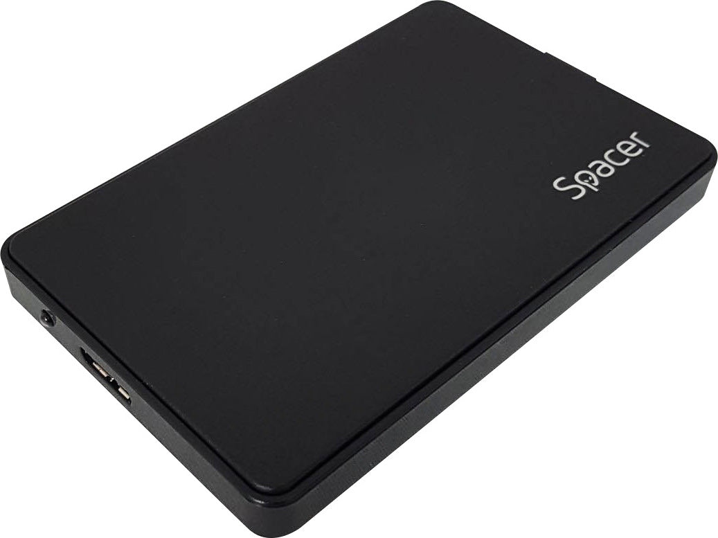 RACK extern SPACER, pt HDD/SSD, 2.5 inch, S-ATA, interfata PC USB 3.0, Husa piele sintetitca, plastic, negru, "SPR-25612" 45506249
