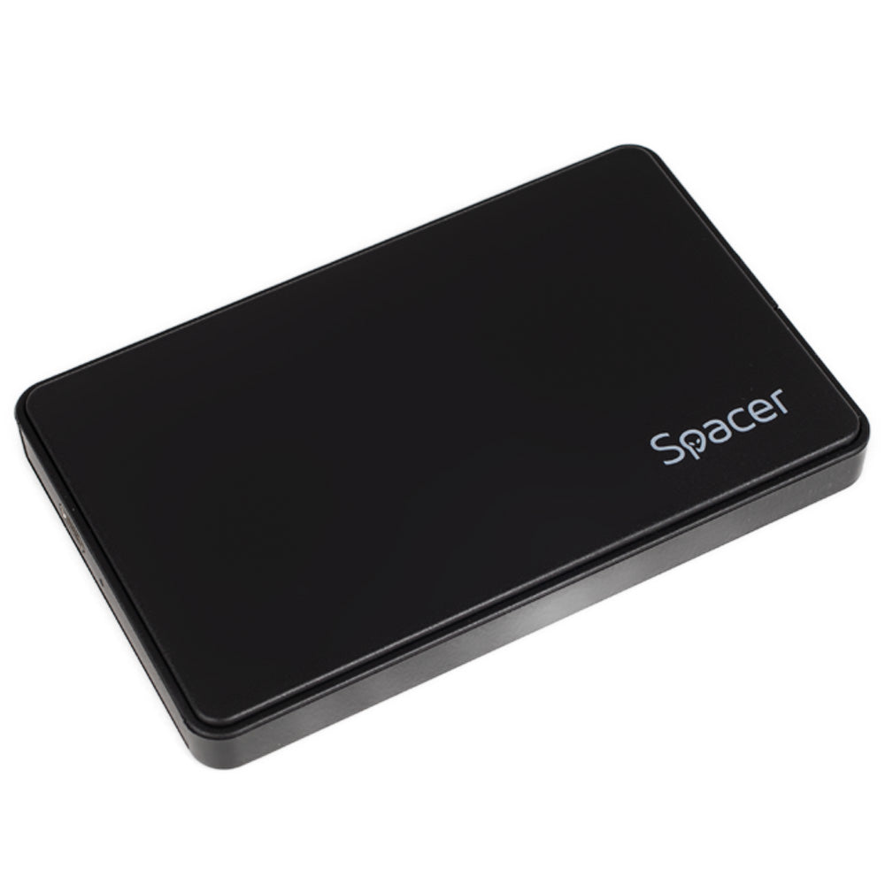 RACK extern SPACER, pt HDD/SSD, 2.5 inch, S-ATA, interfata PC USB 3.1 Type C, plastic, negru, "SPR-TYPE-C-01"