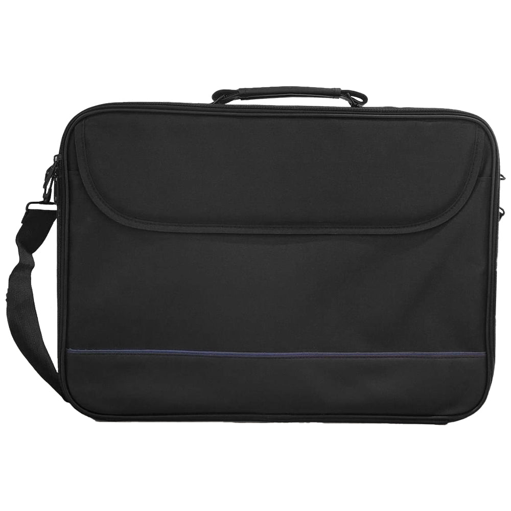 GEANTA SPACER, pt. notebook de max. 17.3", 1 compartiment, buzunar frontal, waterproof, nylon, negru, "Hans", "SPSB-HANS-BK"
