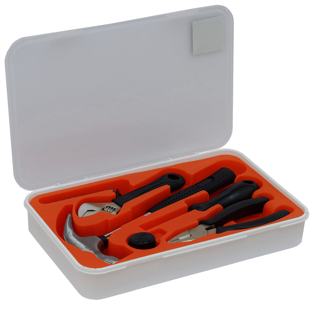 TRUSA scule SPACER contine 1 x ciocan, 1 x patent, 1 x surubelnita, 12 x capete surubelnita, 1 x cheie reglabila, 1 x protectie cauciuc ciocan, 1 x cutie transport si depozitare " SPT-HANDY-17"