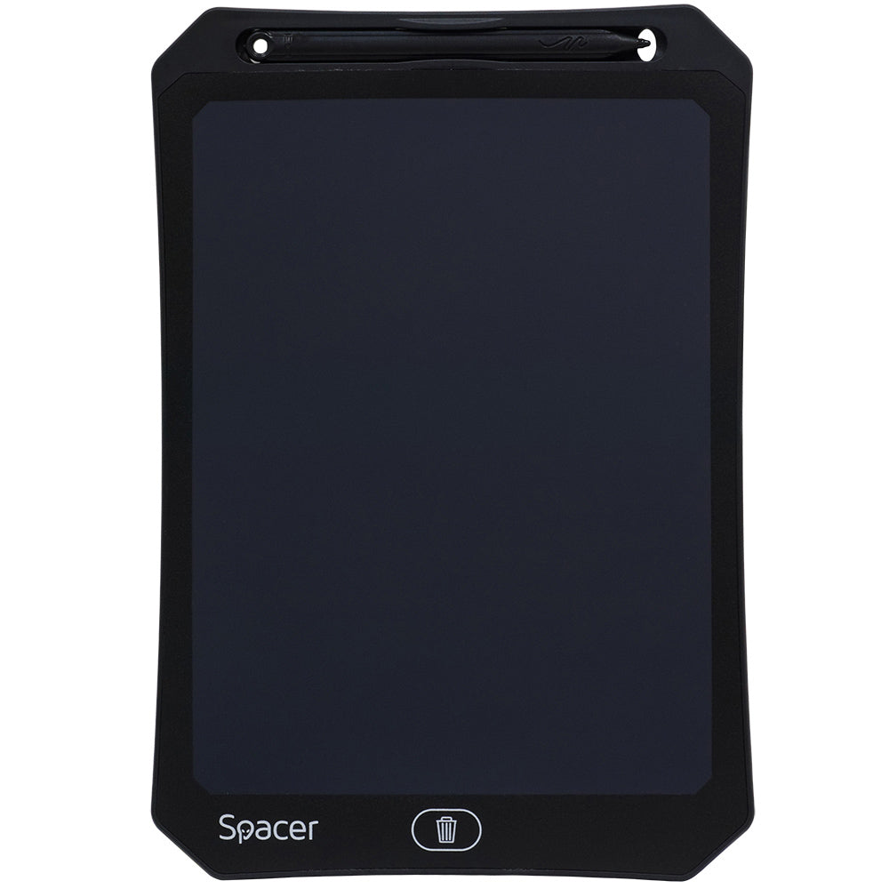 TABLETA LED SPACER pentru scris si desenat, interactiva, e-learning, 10 display, black, baterie CR2025 "SPTB-LED-10"