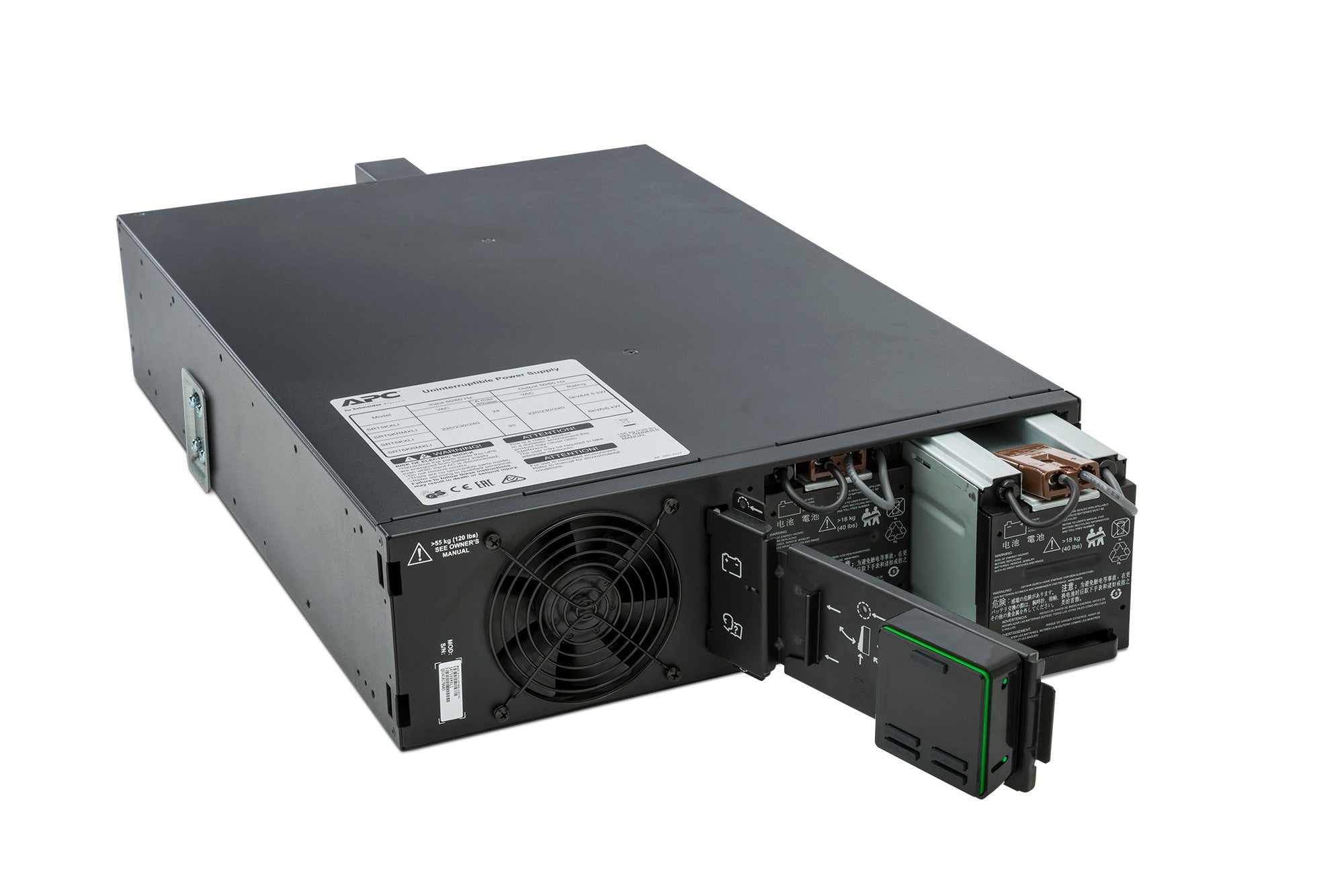 UPS APC " Smart-UPS SRT" Online cu sin pura,rack,5000VA /4500W,AVR,IECx10,1x,LCD,1-10 min,"SRT5KRMXLI",prelung garantie (WBEXTWAR1YR--05/WBEXTWAR3YR--05)