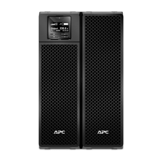 UPS APC, Online, Tower/rack, 8000 W, fara AVR, IEC x 6, display LCD, back-up 11 - 20 min. "SRT8KXLI"