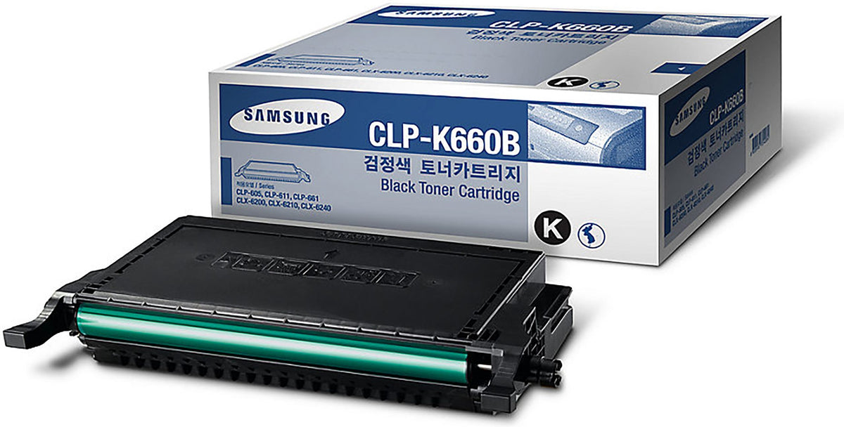 Toner Original Samsung Black, K660B, pentru CLP-610|660|CLX-6200|6210|6240, 5.5K, 