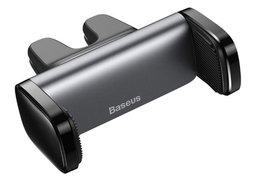 SUPORT AUTO Baseus Steel Cannon pt. SmartPhone, fixare grilaj ventilatie, corp metalic, negru "SUGP-01" - 6953156227767