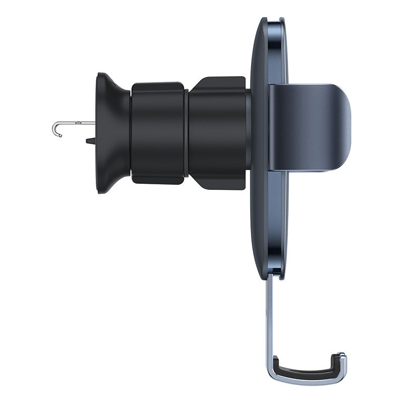 SUPORT AUTO Baseus Metal Age II pt. SmartPhone, fixare grila ventilatie, ofera posibilitatea reglarii unghiului de vizionare pe verticala si orizontala (360 de grade),gri "SUJS000013" - 6932172605223
