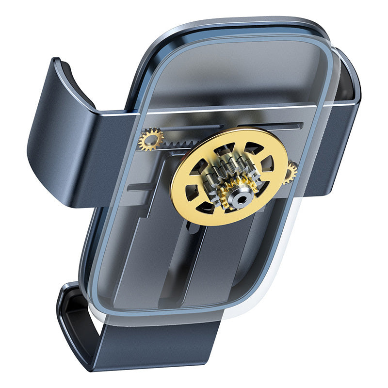 SUPORT AUTO Baseus Metal Age II pt. SmartPhone, fixare grila ventilatie, ofera posibilitatea reglarii unghiului de vizionare pe verticala si orizontala (360 de grade),gri "SUJS000013" - 6932172605223