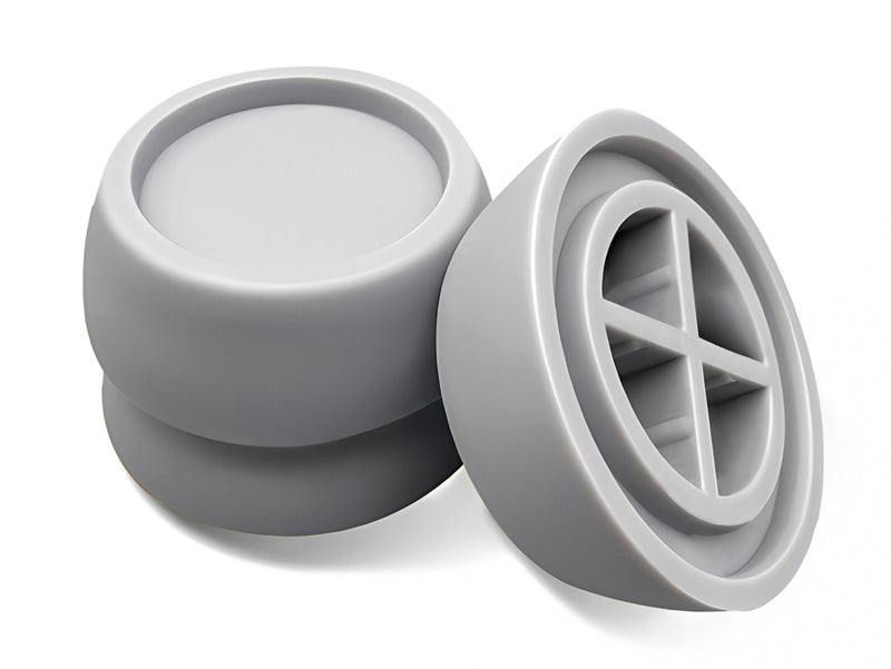 PICIOARE cauciucate anti-vibratii Superior, pentru masina de spalat / uscator rufe, alb, "SUPSLG001"