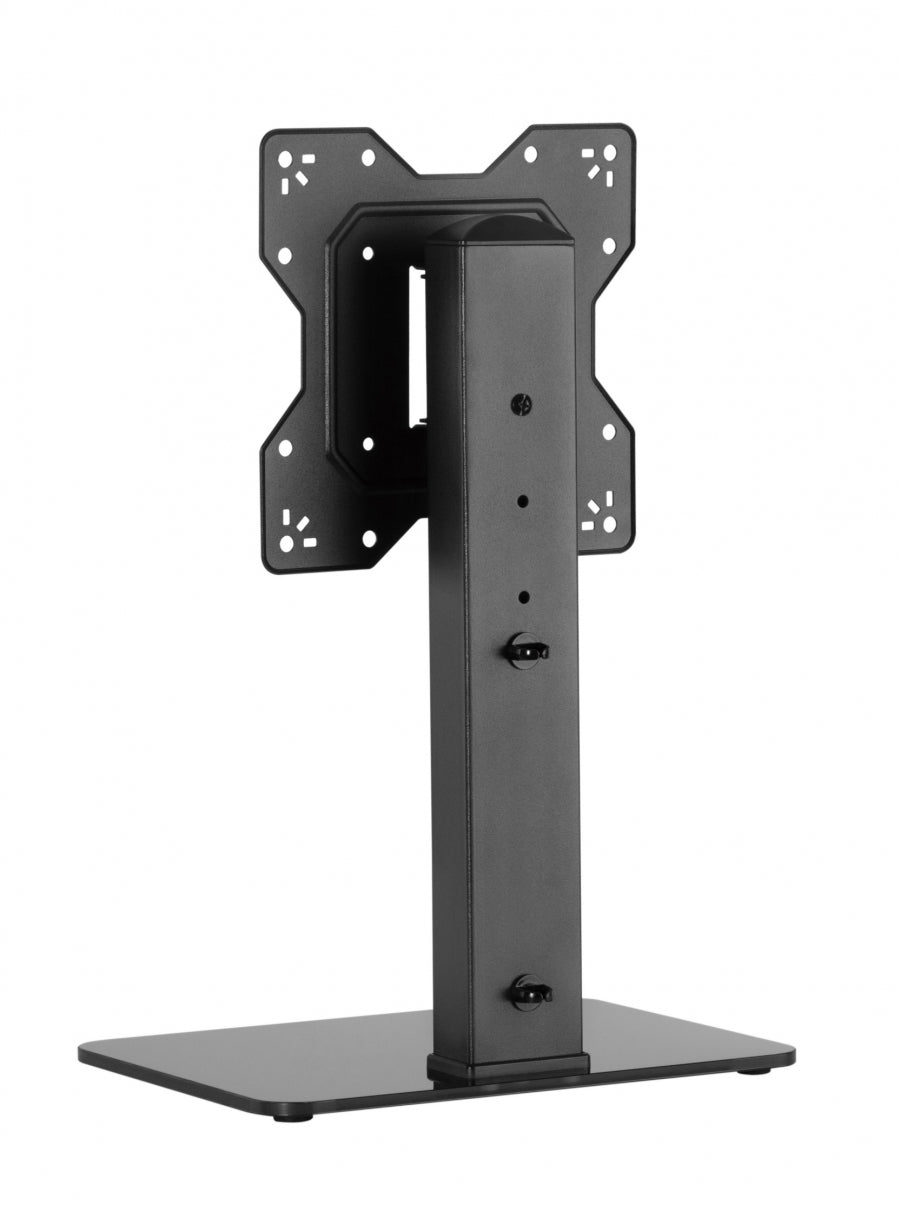 Suport de masa Superior, pt 1 TV/monitor plat, diagonala compatibila 23-43 inch, unghi reglabil sus-jos, VESA compatibil max 200×200, max 40 Kg 
