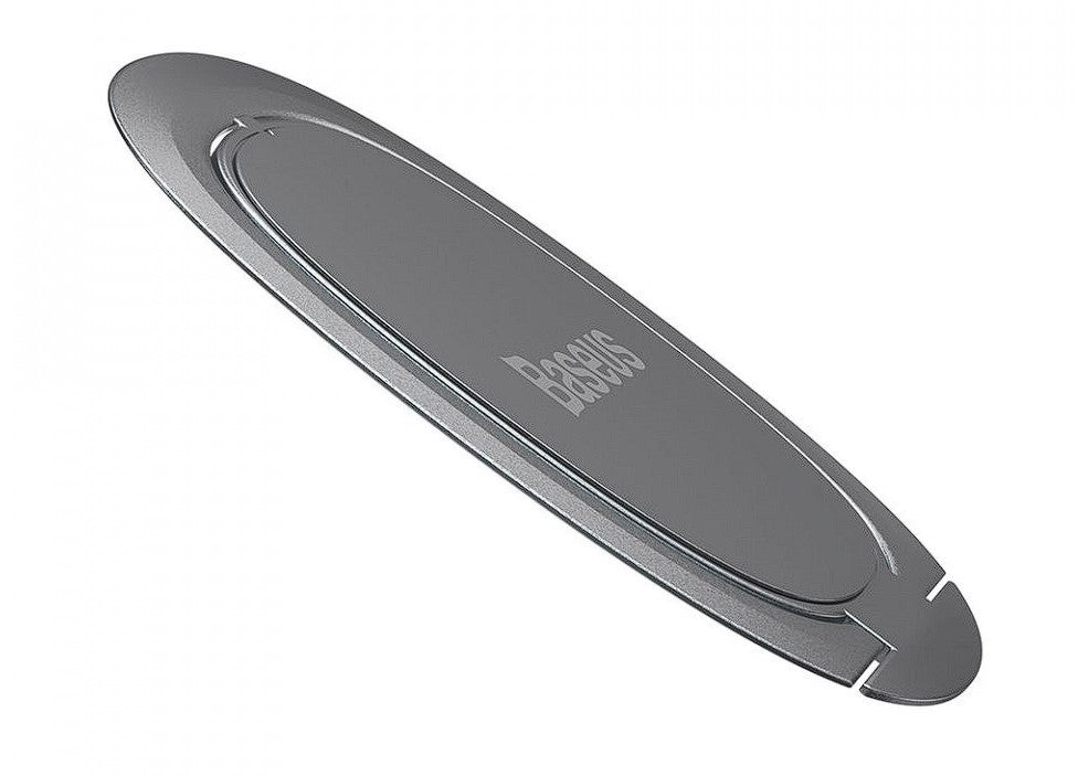 SUPORT Telefon Baseus Invisible, inel metalic pentru o prindere sigura si suport orizontal telefon, pliere 180 grade, grosime 2.1mm, aluminiu "SUYB-0S" - 6953156222991