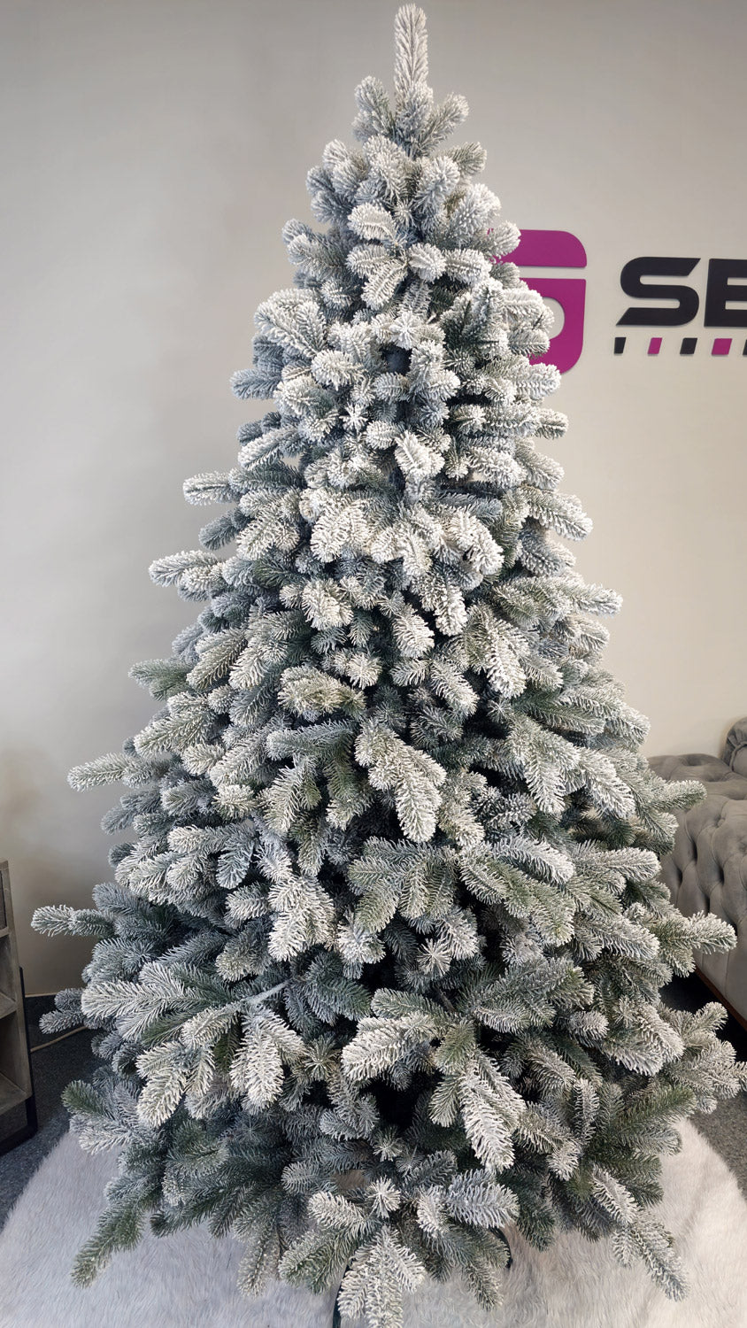 Brad artificial Christmas Deluxe by Sersimo, Kovalivka Select nins, integral 3D, 210cm