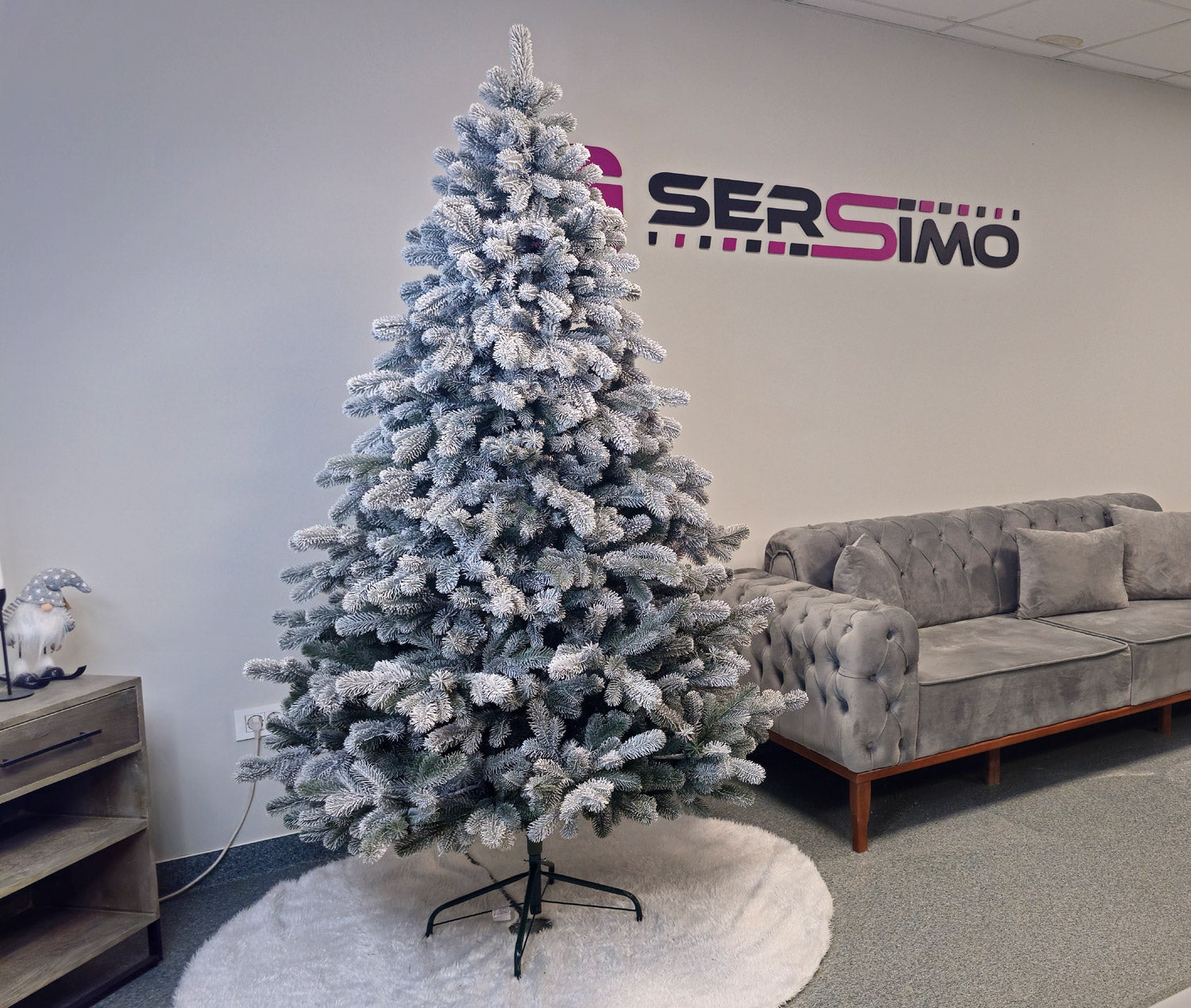 Brad artificial Christmas Deluxe by Sersimo, Kovalivka Select nins, integral 3D, 180cm