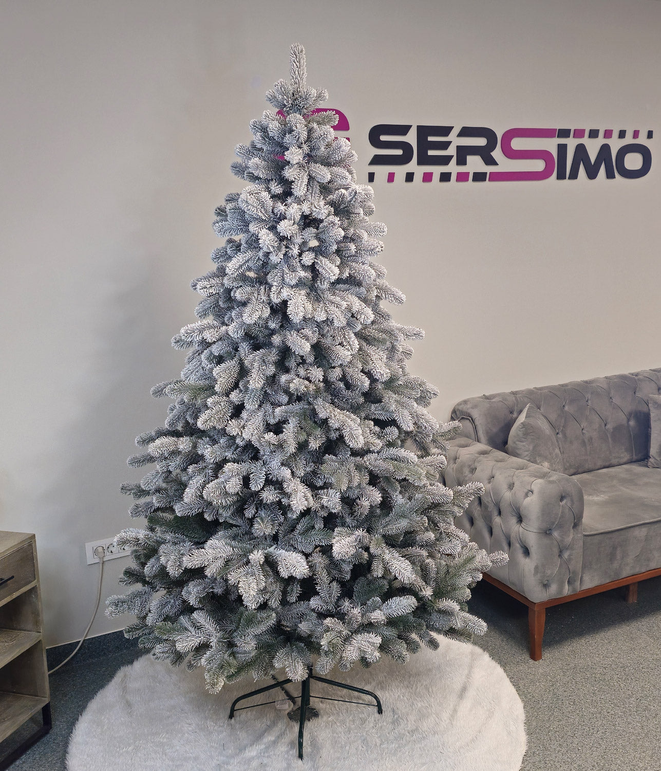 Brad artificial Christmas Deluxe by Sersimo, Kovalivka Select nins, integral 3D, 180cm