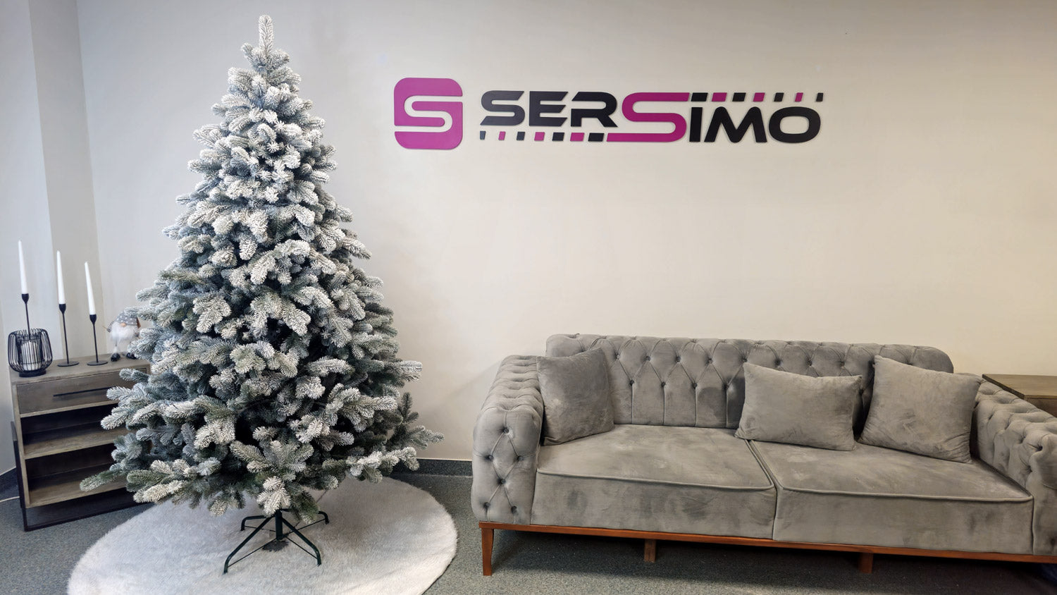 Brad artificial Christmas Deluxe by Sersimo, Kovalivka Select nins, integral 3D, 210cm