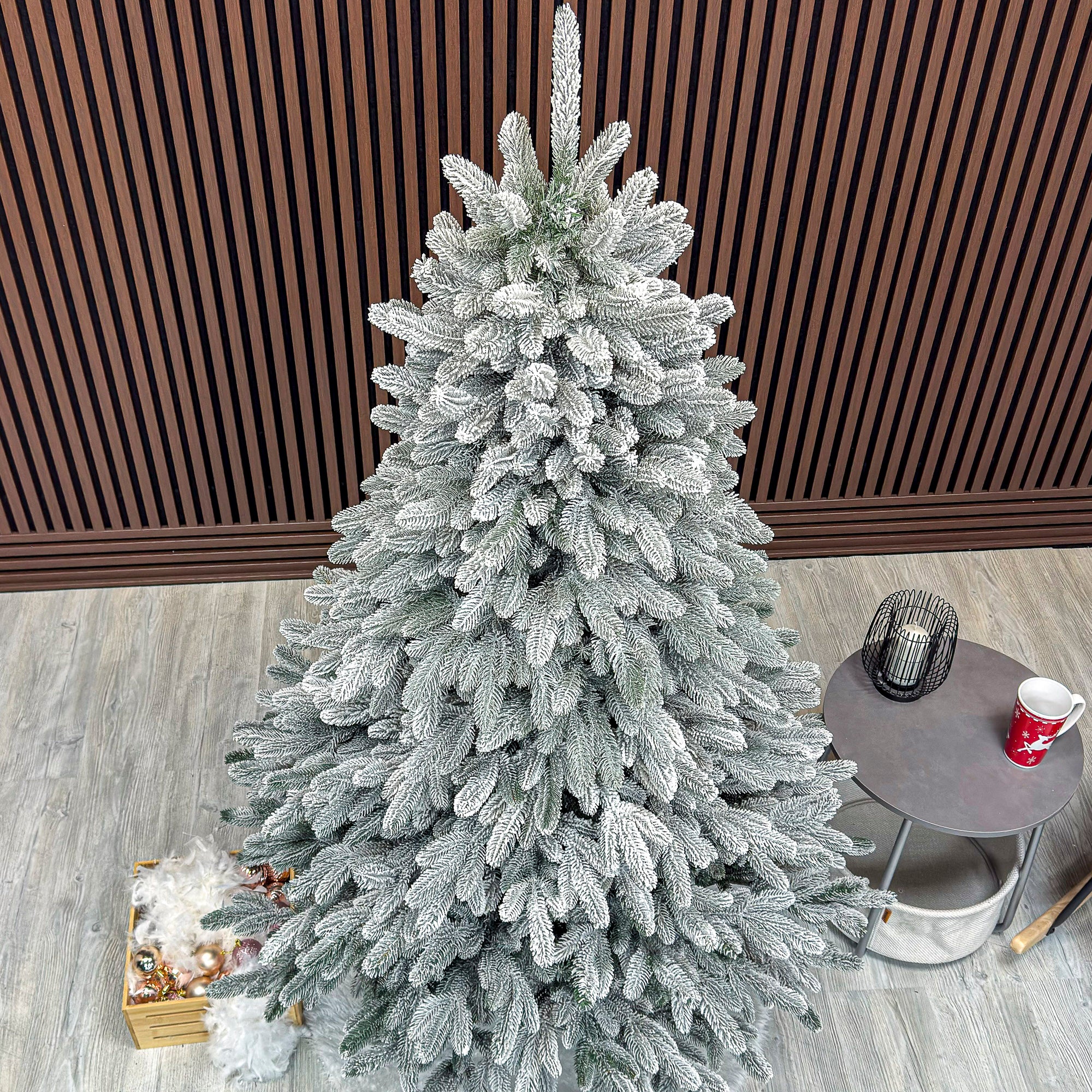 Brad artificial Christmas Deluxe by Sersimo, Laponia Select nins, integral 3D, 180cm