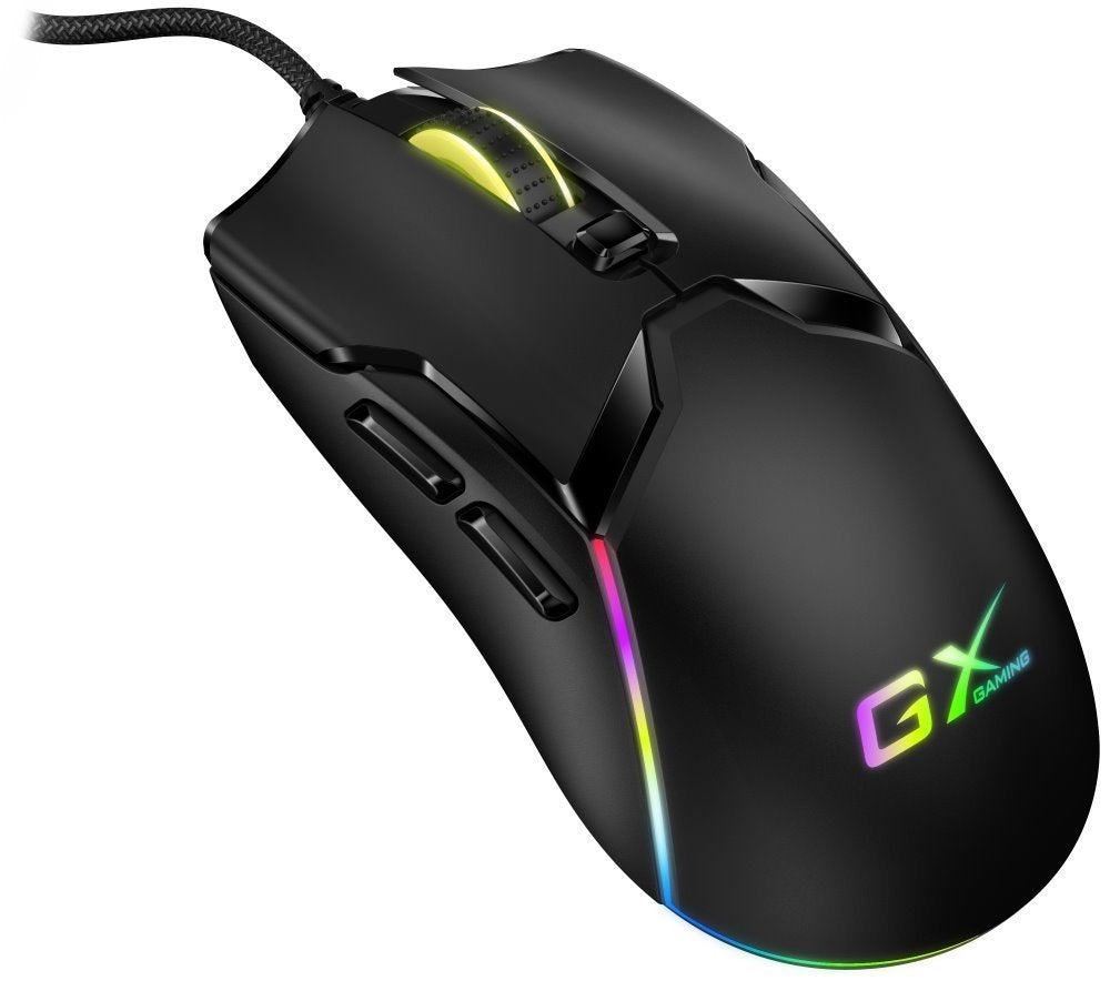 MOUSE Genius, "Scorpion M700", gaming, cu fir, USB, optic, 7200 dpi, butoane/scroll 6/1, , negru, "31040009400"