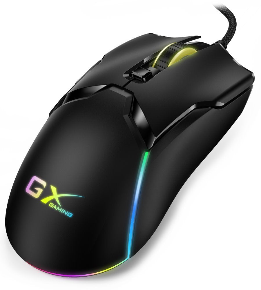 MOUSE Genius, "Scorpion M700", gaming, cu fir, USB, optic, 7200 dpi, butoane/scroll 6/1, , negru, "31040009400"