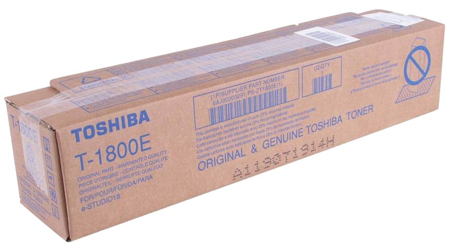 Toner Original Toshiba Black, T-1800E, pentru E-STUDIO 18, 5K, 