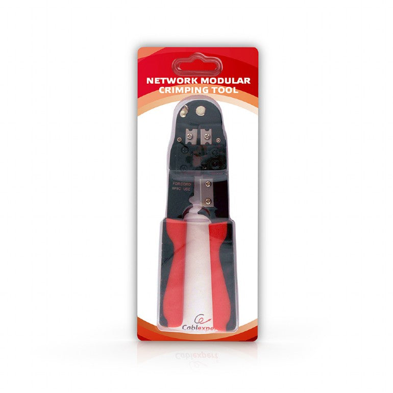 CLESTE sertizare mufe, GEMBIRD, functii: sertizare mufe, dezizolare cablu, taiere cablu. "T-WC-03"