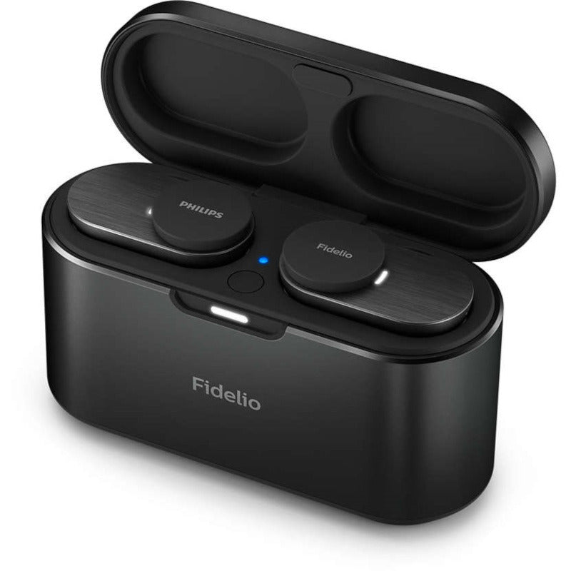 Casti audio true wireless Philips Fidelio T1BK/00, Negru, "T1BK/00" (timbru verde 0.18 lei)