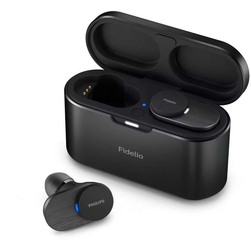Casti audio true wireless Philips Fidelio T1BK/00, Negru, "T1BK/00" (timbru verde 0.18 lei)