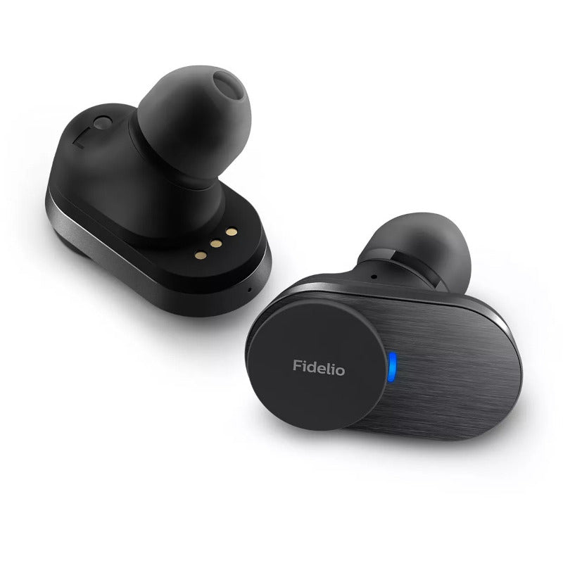Casti audio true wireless Philips Fidelio T1BK/00, Negru, "T1BK/00" (timbru verde 0.18 lei)