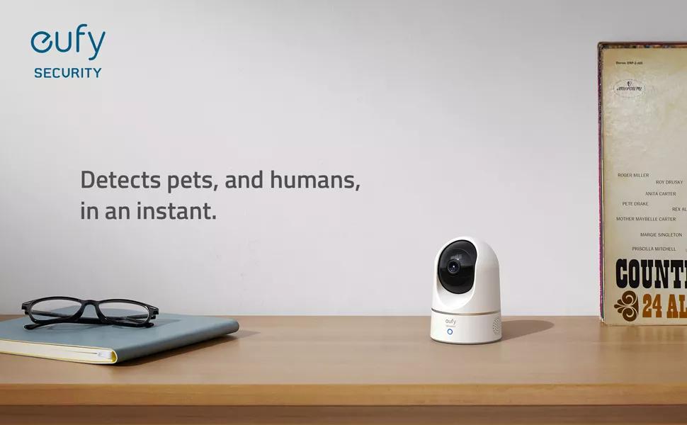 Camera supraveghere "eufy E220" IP, interior, Wireless, 2k, 1080p, alb, "T8410322", - 0194644020941