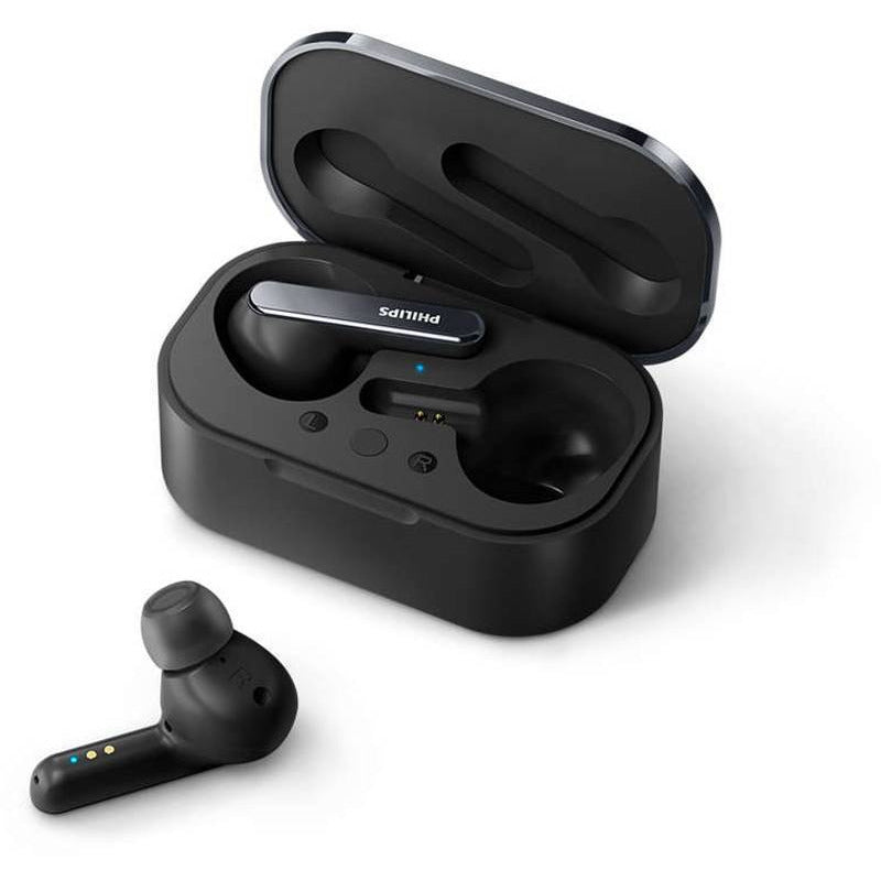 Casti audio true wireless Philips TAT5506BK/00, In-Ear, negru, "TAT5506BK/00" (timbru verde 0.18 lei)