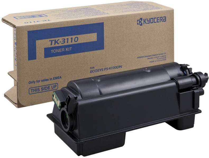 Toner Original KYOCERA Black, TK-3110, pentru FS-4100|FS-4200|FS-4300, 3.5K, 