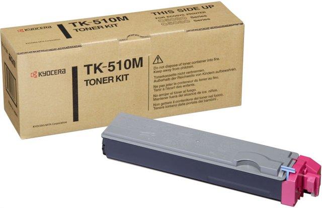 Toner Original Kyocera Magenta, TK-510M, pentru FS-C5020|C5025|C5030, 8K, , "TK-510M"
