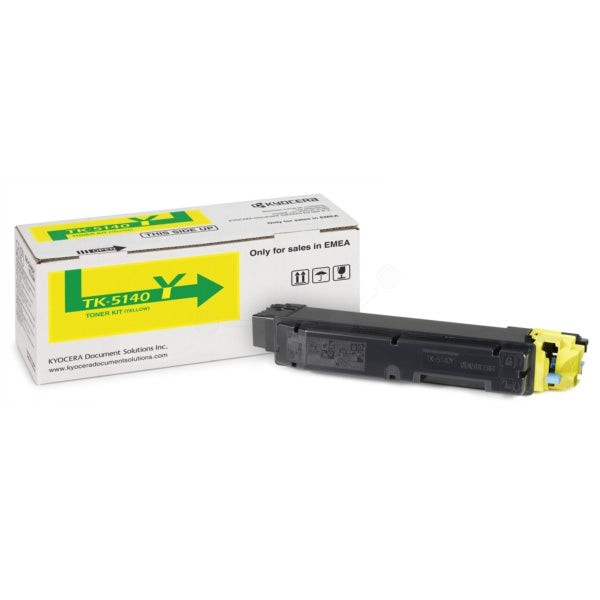 Toner Original KYOCERA Yellow, TK-5140Y, pentru ECOSYS P6130|M6x30, 5K, 