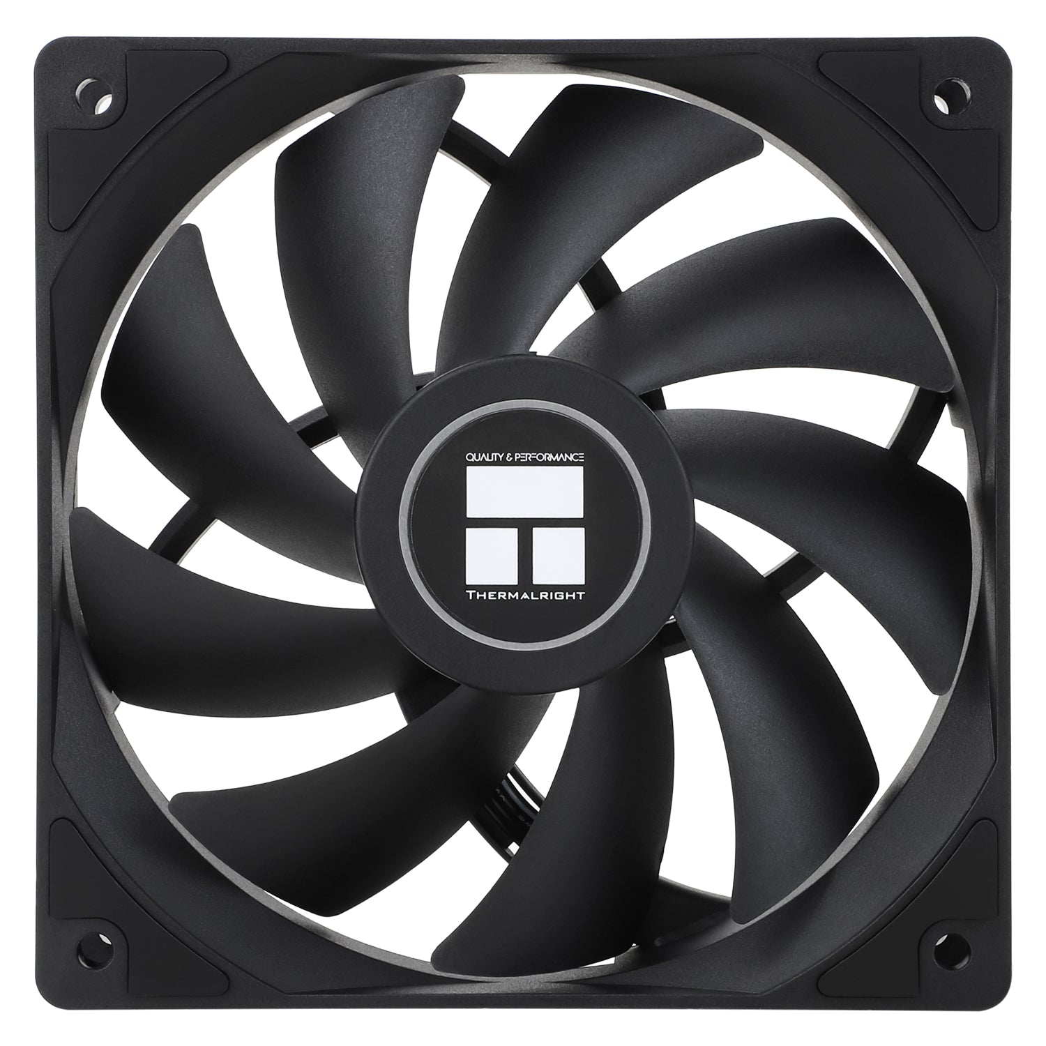 Ventilator Thermalright, 120mm, 1550 rpm, S-FDB Bearing, 66,17 cfm, fara LED, 4pin PWM, negru, "TL-C12C"