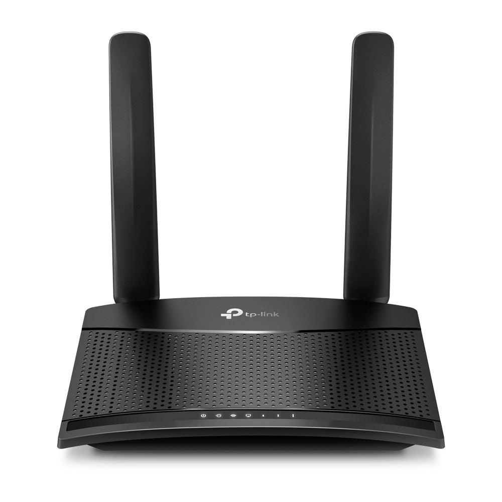 ROUTER TP-Link wireless 300Mbps. 4G micro sim slot, 2 porturi 10/100Mbps, antena externa x 2 "TL-MR100" - 393965