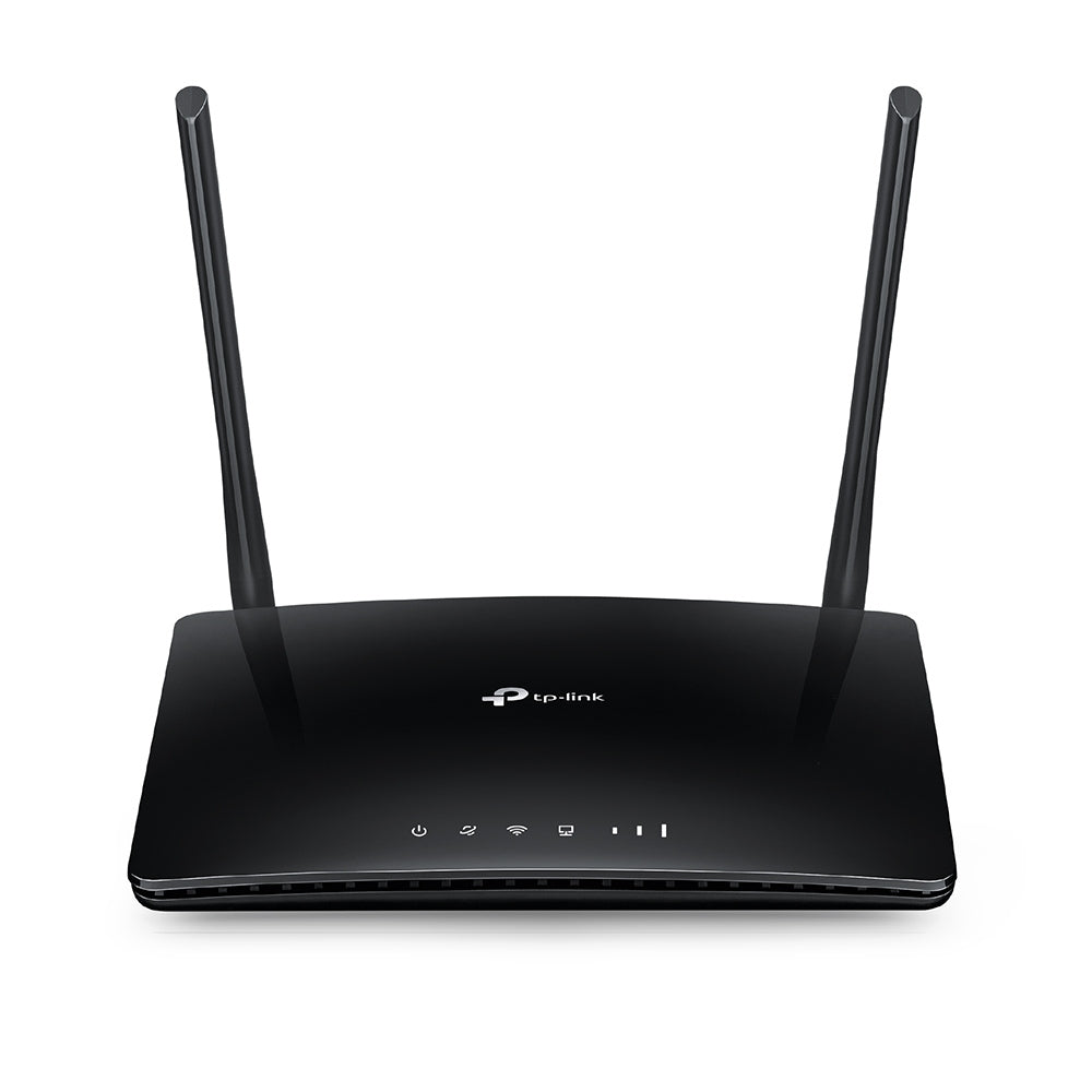 ROUTER TP-LINK wireless. 4G LTE (desktop), 300Mbps, 3 porturi 10/100Mbps + 1 WAN/LAN, "TL-MR6400"