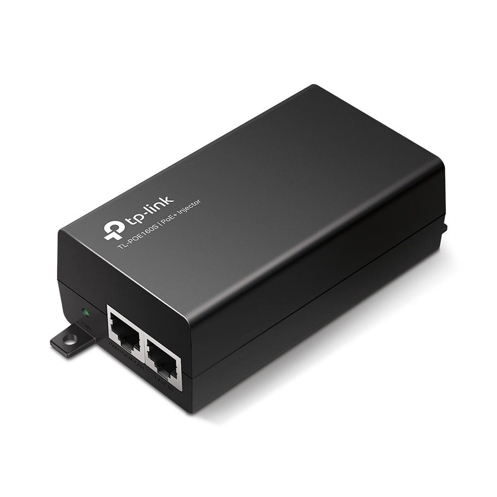 INJECTOR PoE+ TP-LINK 2 porturi Gigabit, compatibil IEEE 802.3af/at 30W maxim 100M, carcasa plastic, "TL-PoE160S"
