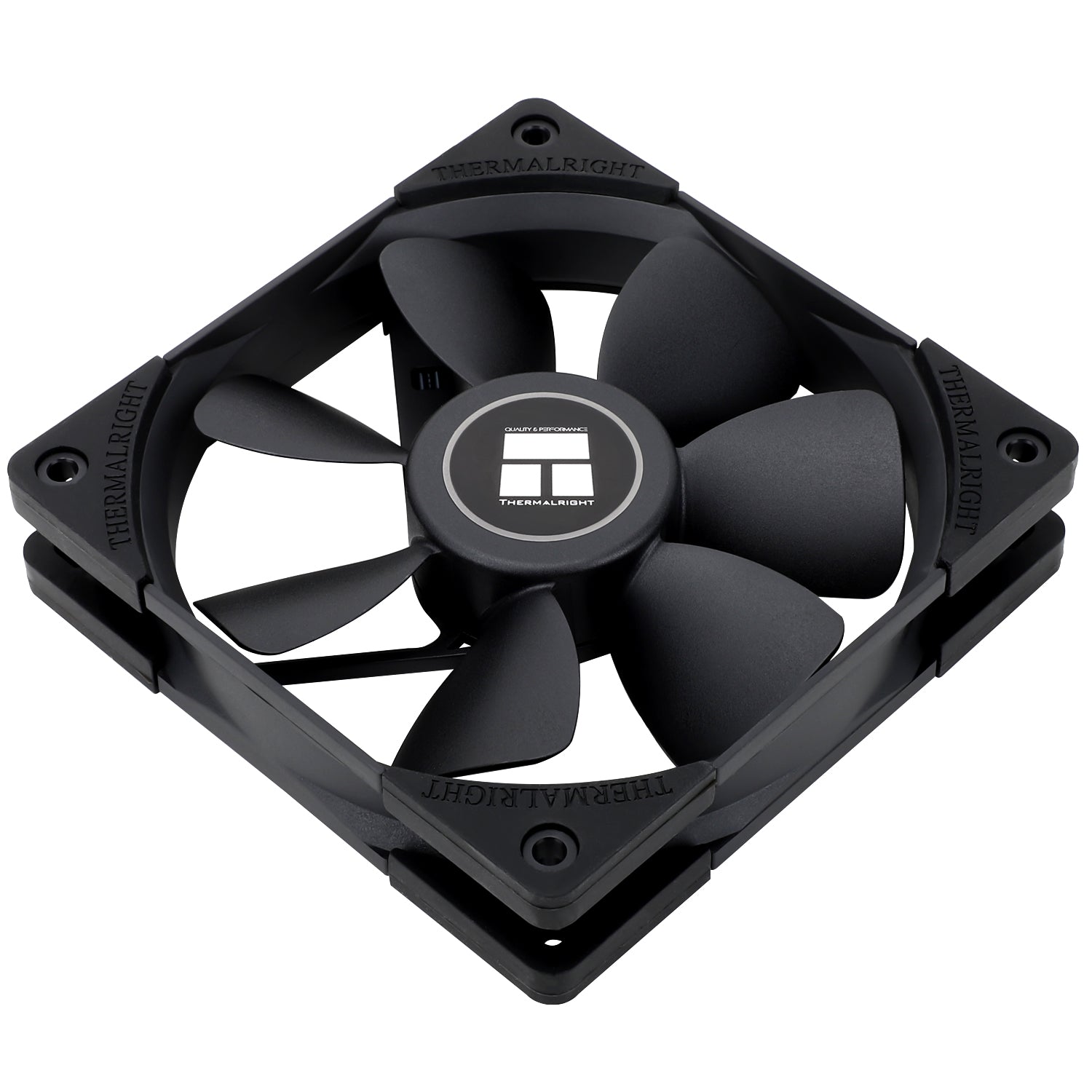 Ventilator Thermalright, 120mm, 400 - 1500 rpm, S-FDB Bearing, 65.25 cfm, RGB - AURA Sync, , negru, "TL-R12-B"