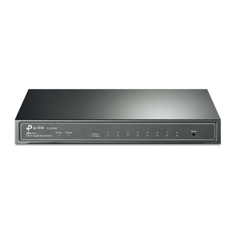Switch 8-Porturi 10/100/1000Mbps Gigabit Smart Switch, TP-LINK "TL-SG2008"