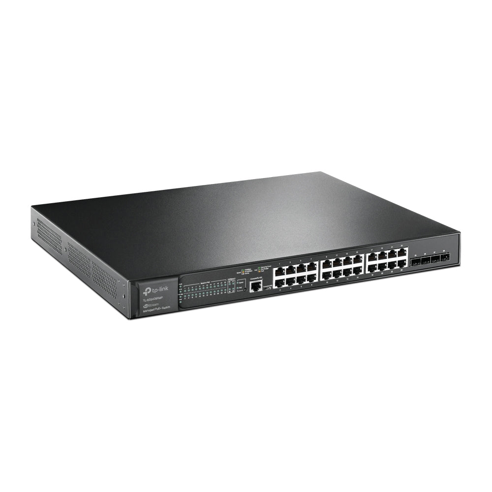 Switch cu management L2 TP-Link POE, 24 Porturi Gigabit, 4 x SFP+ Gigabit "TL-SG3428XMP"